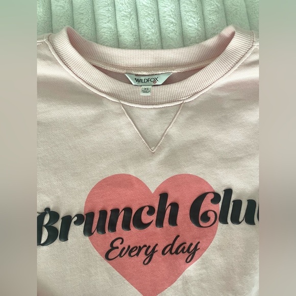 Wildfox Brunch Club Graphic Crewneck - Picture 3 of 4